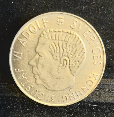Ruotsin 5 kronor kolikko