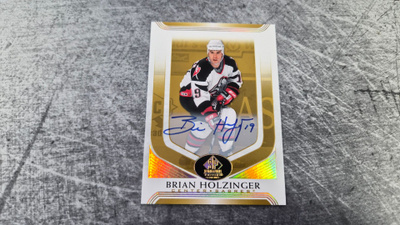 Brian Holzinger 2020-21 SP Legends Auto