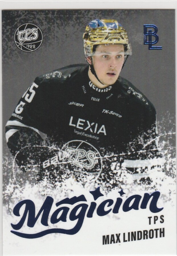 2025/26 Blueline Magician Blue Lindroth , TPS/100
