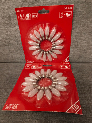 Led-lamppuja 0,1w 32 kpl