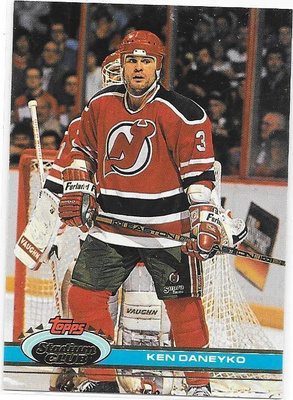 1991-92 Stadium Club #103 Ken Daneyko New Jersey Devils