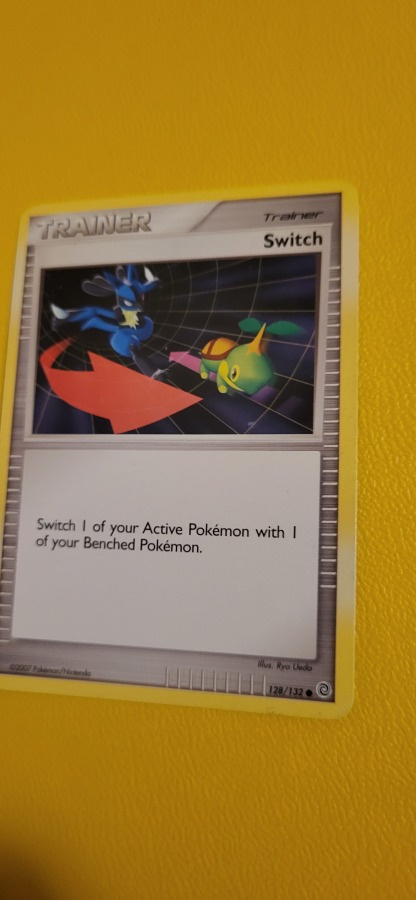 Switch #128 Pokemon Secret Wonders card