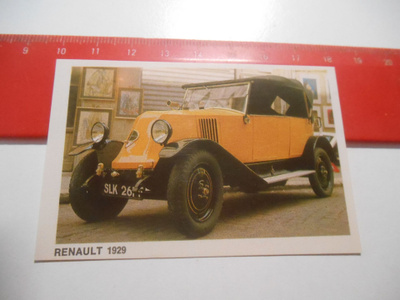Jenkki Vanhat autot tarrakuvina # Renault 1929