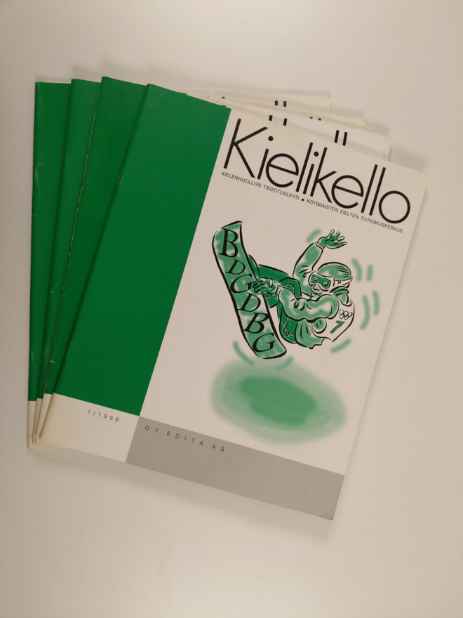 Kielikello 1-4/1998 (vuosikerta) : Kielenhuollon tiedotus...