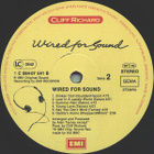 CLIFF RICHARD  ::  WIRED FOR THE SOUND :: VINYYLI  LP   1981 - pikkukuva 3