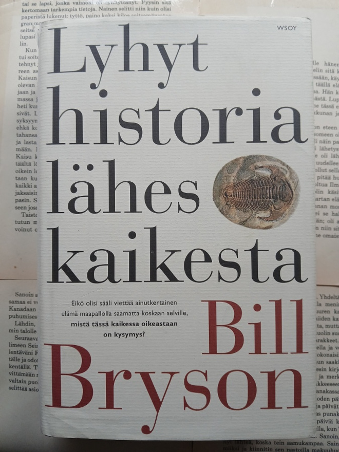 Bill Bryson - Lyhyt historia lähes kaikesta (sid.)