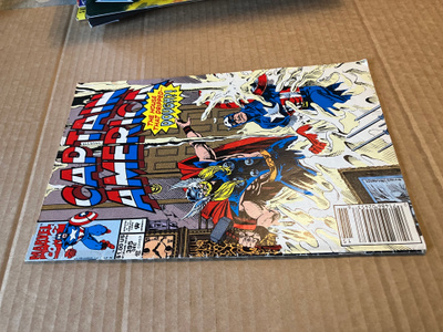 MARVEL CAPTAIN AMERICA 395/1991 HYVÄ