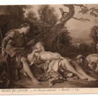 Vanha kortti, François Boucher, Nukkuva paimentyttö - pikkukuva 1