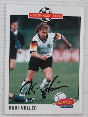 Rudi Völler Saksa signed