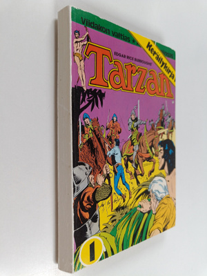 Tarzan keräilykirja 1 (vuoden 1980 nrot 7-10 ja 4 samoiss...