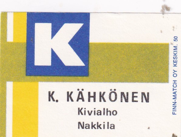 Nakkila, Kivialho, K. Kähkönen , 8/12