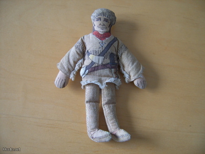 Nukke DAVY CROCKETT kangasnukke