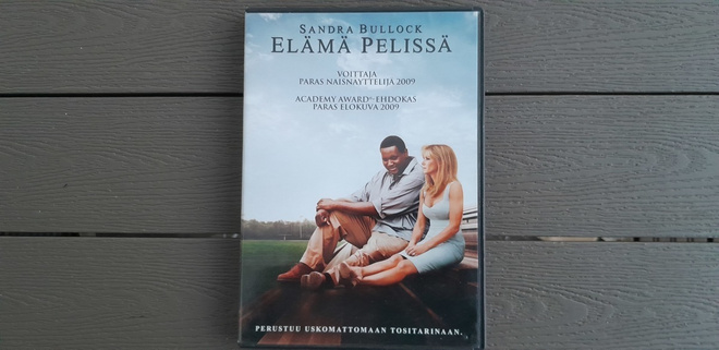 DVD: Elämä Pelissä / The Blind Side (Sandra Bullock 2009)
