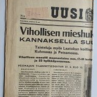 Uusi Suomi- lehtiä 1939-1940 ja Totuuden Torvi 3 kpl - pikkukuva 3