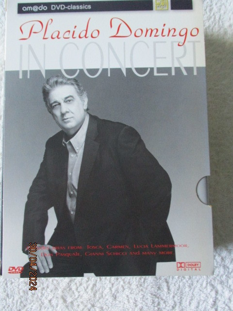 PLACIDO DOMINGO IN CONCERT (3 x DVD)