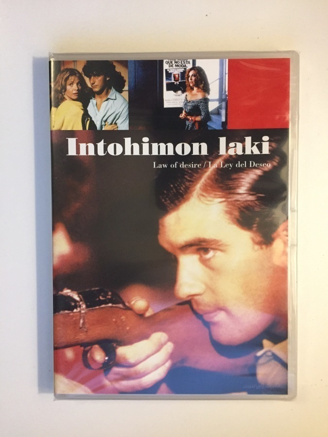 Intohimon laki (1987) Pedro Almodovar (DVD) UUSI!