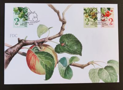2014 FDC Puutarhan hedelmiä