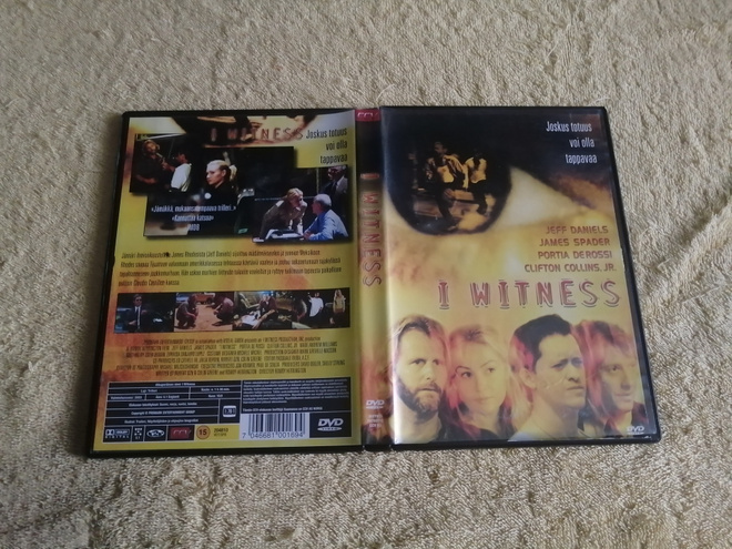 I WITNESS DVD