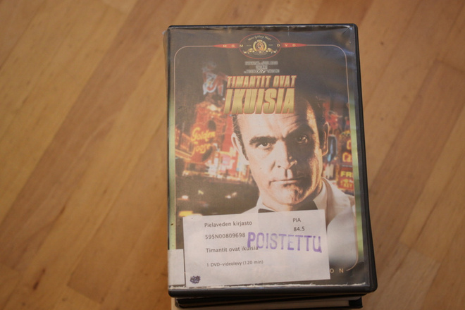 Timantit ovat ikuisia (Diamonds Are Forever) DVD