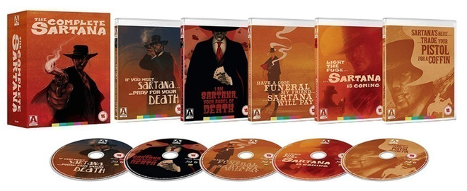 The Complete Sartana Collection [5xBlu-ray] ARROW (UUSI)