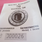 Juhlamitali Mauno Koivisto 70 v - pikkukuva 3