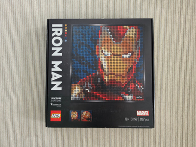 Lego Art- Marvel Studios Iron (31199) (uusi)