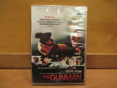 THE GUNMAN DVD/SEAN PENN,IDRIS ALBA,PETER FRANZEN