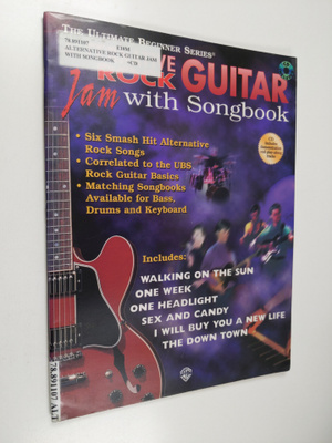 Alternative Rock Guitar Jam with Songbook (+cd)
