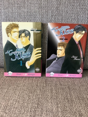A GENTLEMAN'S KISS (OSAT 1 & 2) YAOI MANGA , ENGL.