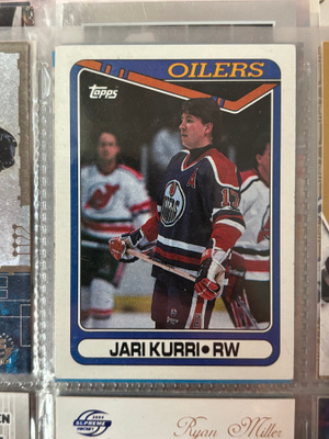 1990-91 Topps #108 Jari Kurri