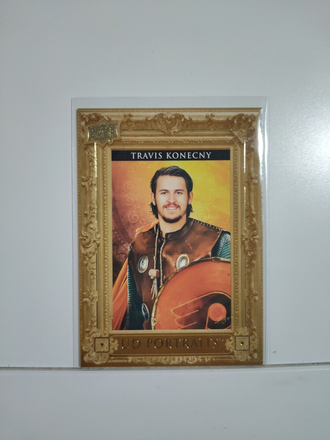 2023-24 Upper Deck - UD Portraits #P46 Travis Konecny