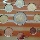 Euro ja markan ,juhla rahoja puukotelossa.  - pikkukuva 2