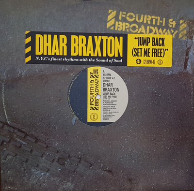 Dhar Braxton – Jump Back (Set Me Free) 12”