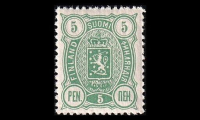 28B ** Vaakuna 5 p (14:13) (1889)