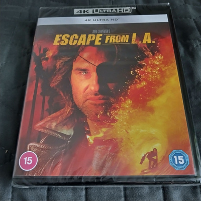 Escape From L.A. 4K Ultra HD **muoveissa**