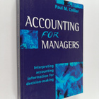 Paul M. Collier : Accounting for Managers - Interpreting ... - pikkukuva 1