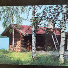 järven rannalla suomalainen sauna, kulkematon - pikkukuva 1