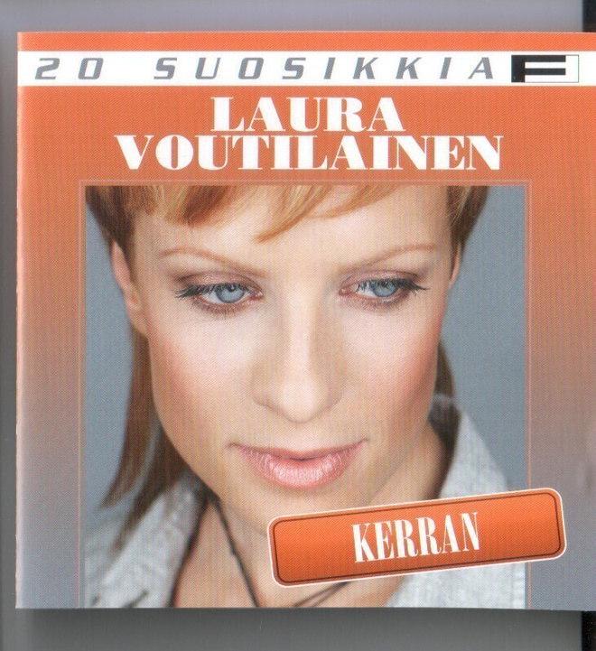 cd, Laura Voutilainen - Kerran. 20 Suosikkia [pop, iskelmä]