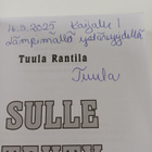 Tuula Rantila : Sulle tehty (signeerattu, tekijän omiste) - pikkukuva 3