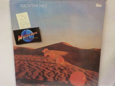 THE NICE - ELEGY 1982 EX/EX LP