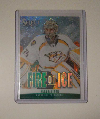 13-14 Select Fire on Ice Pekka Rinne (green) /25