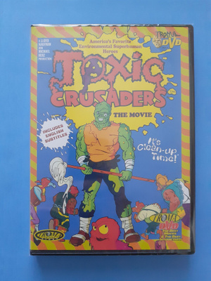 Toxic Crusaders The Movie DVD