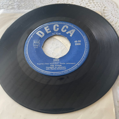 OSSI RUNNE: Miksi * Ennen kuolemaa * FIN 1963