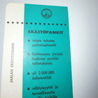 Taskualmanakka, pieni, 1964, Jaalan Säästöpankki - pikkukuva 3