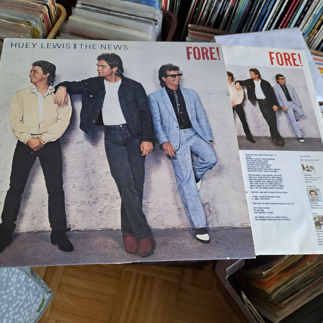 Huey Lewis and the News vinyylilevy
