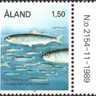 Åland 1990 Kaloja 1,50 mk välilöpari numero ** LaPe 038 - pikkukuva 1