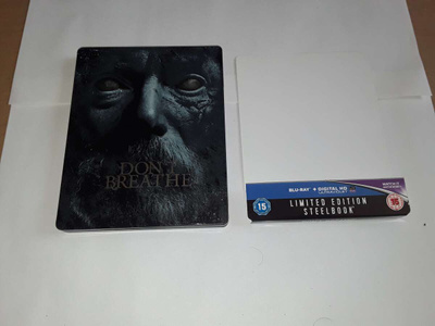 Don't Breathe - UK/SF Region B Blu-Ray (Steelbook)
