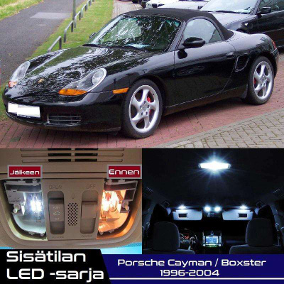 Porsche Cayman / Boxster (986) Sisätilan LED-sar