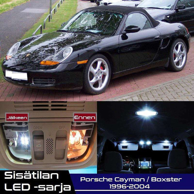 Porsche Cayman / Boxster (986) Sisätilan LED-sar
