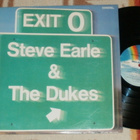 STEVE EARLE & THE DUKES ~ Exit 0 ~ LP - pikkukuva 1